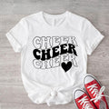 Cheer Shirt, Cheerleading T-Shirt, Matching Cheer Squad Tee, Sport Team Support Tee, Cheerleader Tee, Cheer Mom Gift...