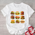 Cheeseburger Fast Food Burger Lover Shirt Burger Foodie Friend Short Sleeve Burger Shirt T-Shirts, Hoodie, Sweatshirt