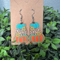 Cheetah pumpkin earrings for a stylish look T-Shirts, Hoodie, Sweatshirt | GrindPrints.com