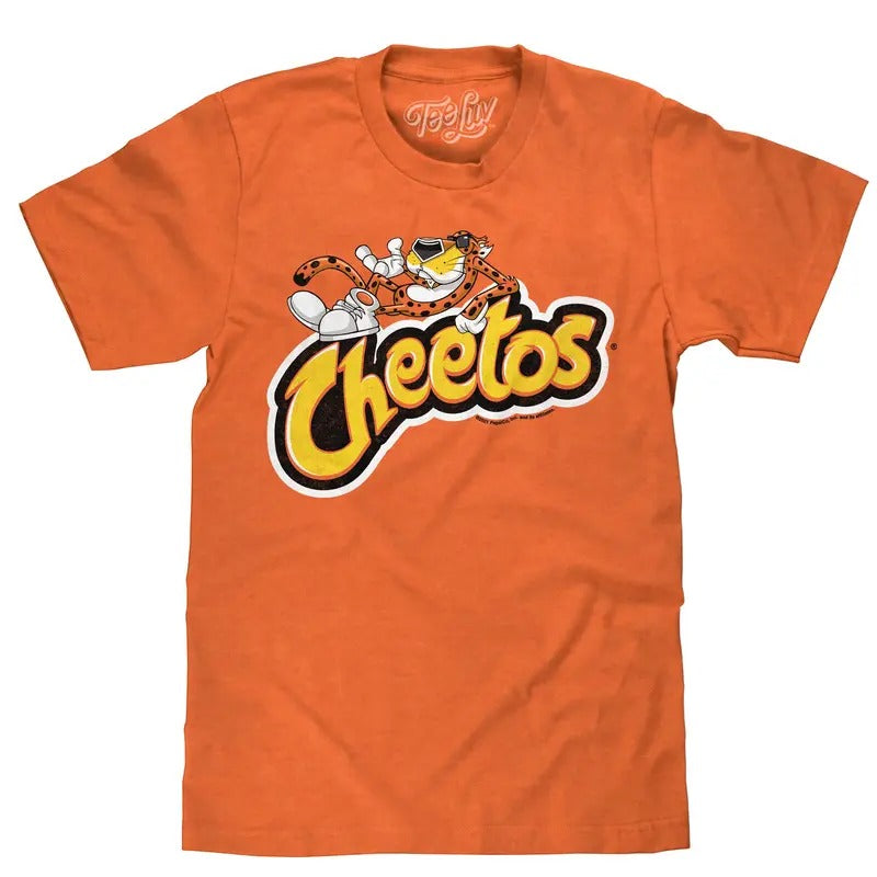 Cheeto's Chester Cheetah T-Shirt - Orange Hoodie, Sweatshirt | GrindPrints.com