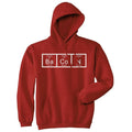 Chemistry of Bacon Hoodie Nerdy Periodic Element Breakfast Funny Sweatshirt Funny Hoodies Food Hoodie Funny Science...