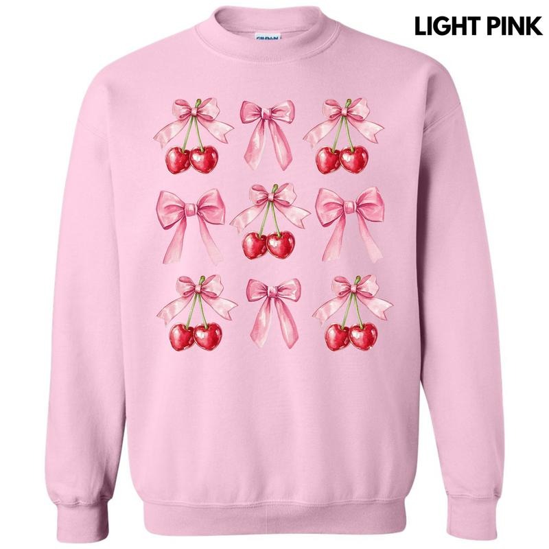 Cherry Collage Coquette Sweatshirt 'NLB' T-Shirts, Hoodie | GrindPrints.com