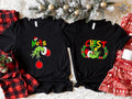 Chest Nuts Christmas Shirts, Matching Couples Christmas T-Shirt, Wife Husband Holiday Tee, New Married Gift Shirts....