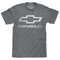 Chevrolet Bowtie Logo T-Shirt - Gray Hoodie, Sweatshirt | GrindPrints.com