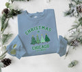 Chicago Christmas Sweatshirt, Illinois , State Shirt, Personalized City Name Shirt, Christmas Trip Sweatshirt, Christmas...