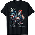 Chicken 4th of July Animal T-Shirt made in usa Hoodie, Sweatshirt | GrindPrints.com