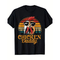 Chicken Dad Vintage Poultry Farmer Fun Father's Day Man 220g 100% Cotton T-shirt made in usa Hoodie, Sweatshirt