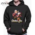 Chicken Joe Funny Hoodie Casual Street Style Fleece Fabric Pullover Hooded Sweatshirt for Women for Men T-Shirts