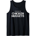 Chicken Nugget Shirt Powered By Chicken Nuggets Nug Lover Tank Top Hoodie, Sweatshirt | GrindPrints.com