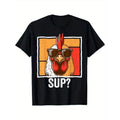 Chicken Sunglasses Animal Farm Funny For Farmer Men T-Shirt made in usa Hoodie, Sweatshirt | GrindPrints.com