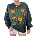 Chicken Sweatshirt, Farm Crewneck, Chicken Lover Sweater, Farmcore Aesthetic Farmlife Top, Unisex Sweatshirt, Gifts For...