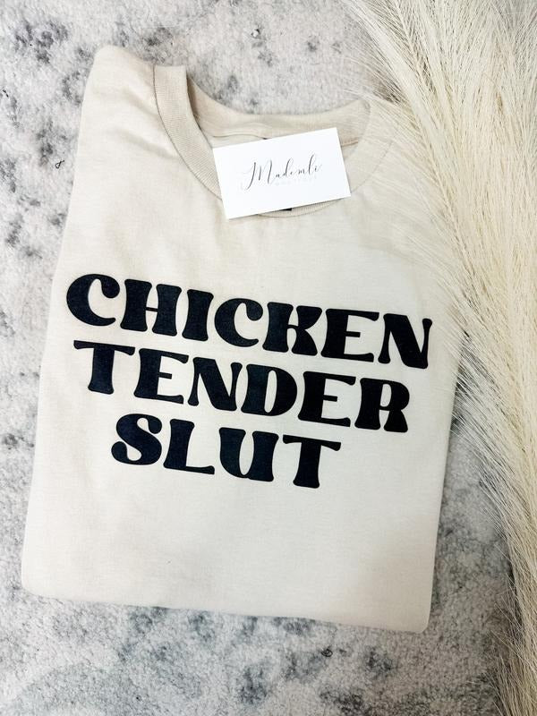 Chicken Tender Graphic Tee Hoodie, Sweatshirt | GrindPrints.com