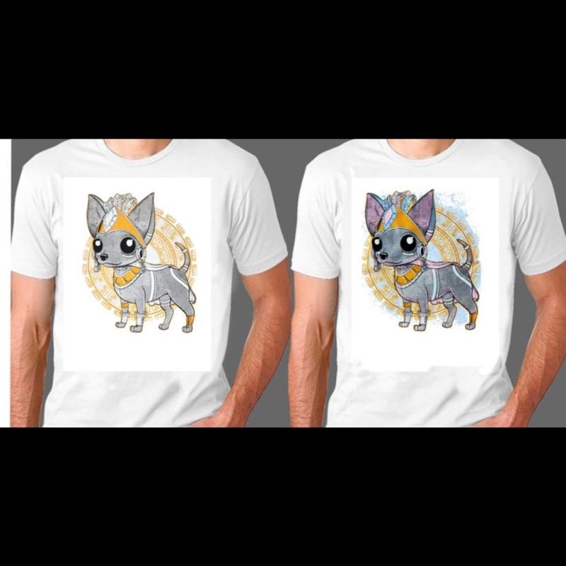Chihuahua blanco T-shirts  White Cotton Casual Tshirt Hoodie, Sweatshirt | GrindPrints.com