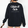 Child Of God Black Sweatshirt with Bible Verse, Jesus Hoodie, God Tee, Unisex Crewneck Pullover Tee, Casual Cotton, Soft...