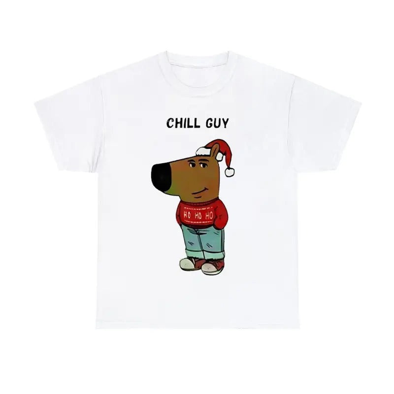 Chill Guy Christmas T shirt Christmas Funny T shirt Hoodie, Sweatshirt | GrindPrints.com