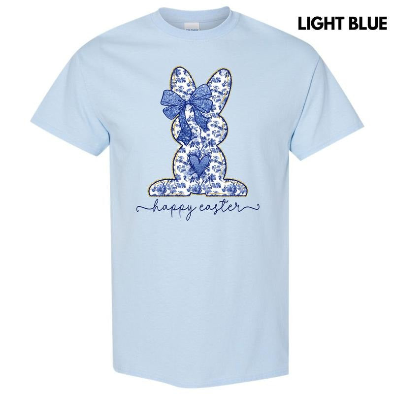 Chinoiserie Happy Easter Gildan Short Sleeve T-Shirt 'NLB' Hoodie, Sweatshirt | GrindPrints.com