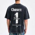Chosen 1 Peter You Are a Chosen Generation Comfy T-Shirt Pure Cotton Fabric Casual Streetstyle Crew Neck Short Sleeve...