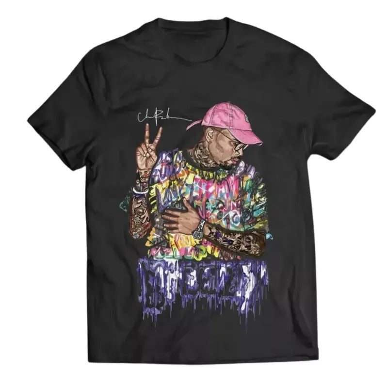 Chris Brown unisex t-shirt, vintage rap tee shirt, rock band shirt Hoodie, Sweatshirt | GrindPrints.com