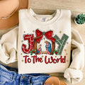 Christian Christmas SWEATSHIRT, Joy To The World SWEATSHIRT, Coquette Jesus Christmas SWEATSHIRT, Baby Jesus SWEATSHIRT,...