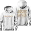 Christian Hoodie For Men, Jesus Saves Sweatshirt, Aesthetic Christian Streetwear Apparel, Bible Verse Jesus Hoodie, Mens...