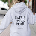 Christian Bible Verse Shirt Faith Over Fear Shirt Hooded Faith Faith Based Shirt Scripture Cross T-Shirts, Hoodie, Sweatshirt