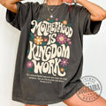 Christian Mom shirt ,Motherhood is Kingdom Work Shirt ,Retro Christian Mom shirt,Christian retro shirt,Christian Mothers...