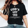 Christian Shirt, Faith T-shirt, Religious Short Sleeve, Unisex Jesus Tee, Prayer Shirt For Woman, Motivational Tee,...