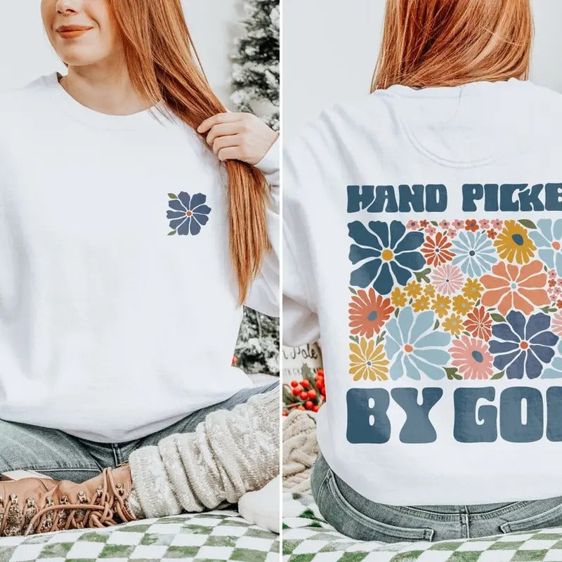 Christian Sweatshirt Bible Verse Christian Shirt Hoodie | GrindPrints.com