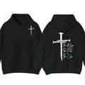 Christian T-shirt, Hoodie Faith Over Fear Tee, christian apparel - Jesus Tops for Men