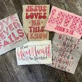 Christian Valentines Day Tees - Pink Tees - Christian T-Shirts Hoodie, Sweatshirt | GrindPrints.com