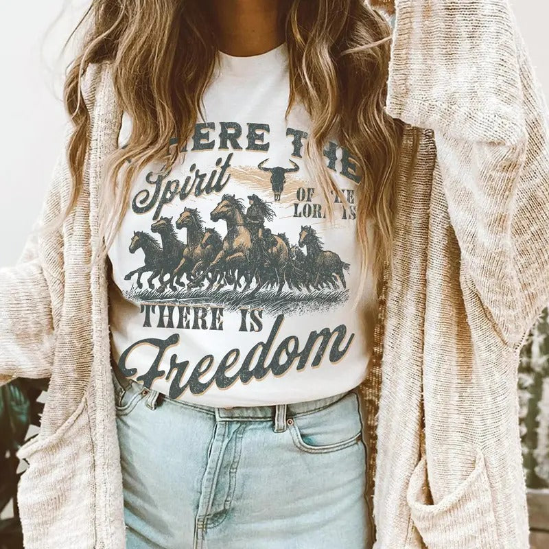 Christian Woman Shirt Bible Verse Gift For Her Tshirt Western Horse Catholic Tshirt Church Clothes Trendy Oversized Jesus...