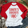 Christmas | Santa's Favorite Christmas Apparel T-Shirts, Hoodie, Sweatshirt | GrindPrints.com