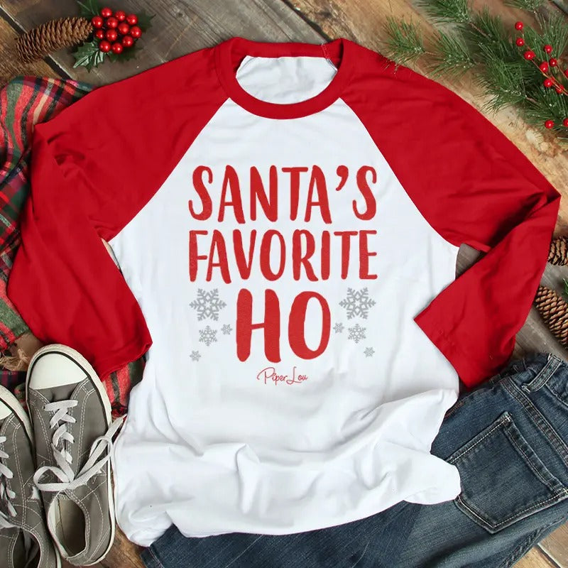 Christmas | Santa's Favorite Christmas Apparel T-Shirts, Hoodie, Sweatshirt | GrindPrints.com