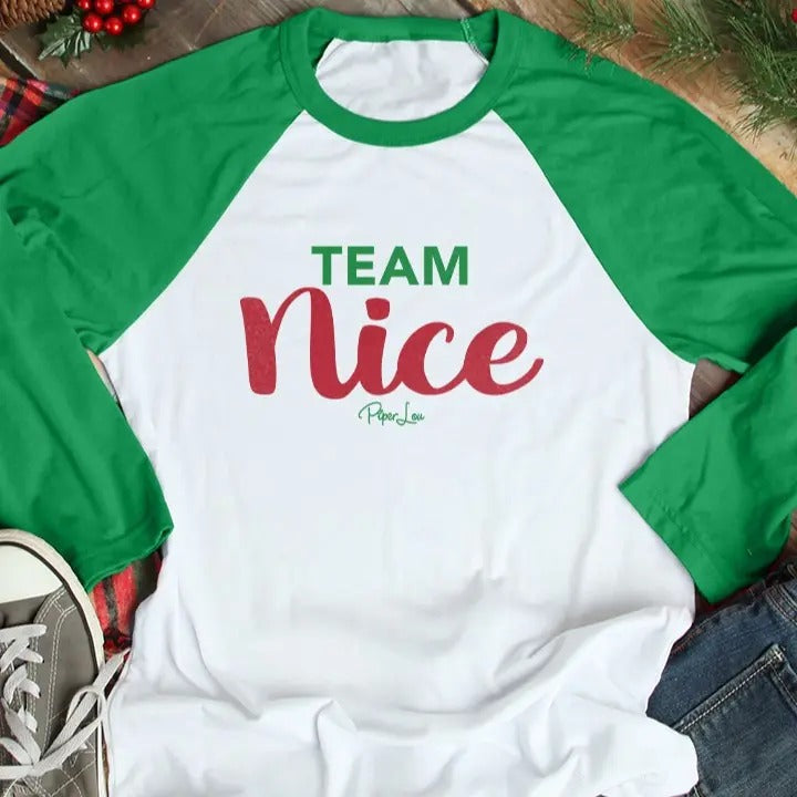Christmas | Team Nice Christmas Apparel T-Shirts, Hoodie, Sweatshirt | GrindPrints.com