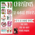 Christmas #1 Gang Sheet, 22 x 60 T-Shirts, Hoodie, Sweatshirt | GrindPrints.com