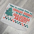 Christmas Anxiety Funny Graphic Tee or Sweatshirt Comfy Loose Hoodie | GrindPrints.com