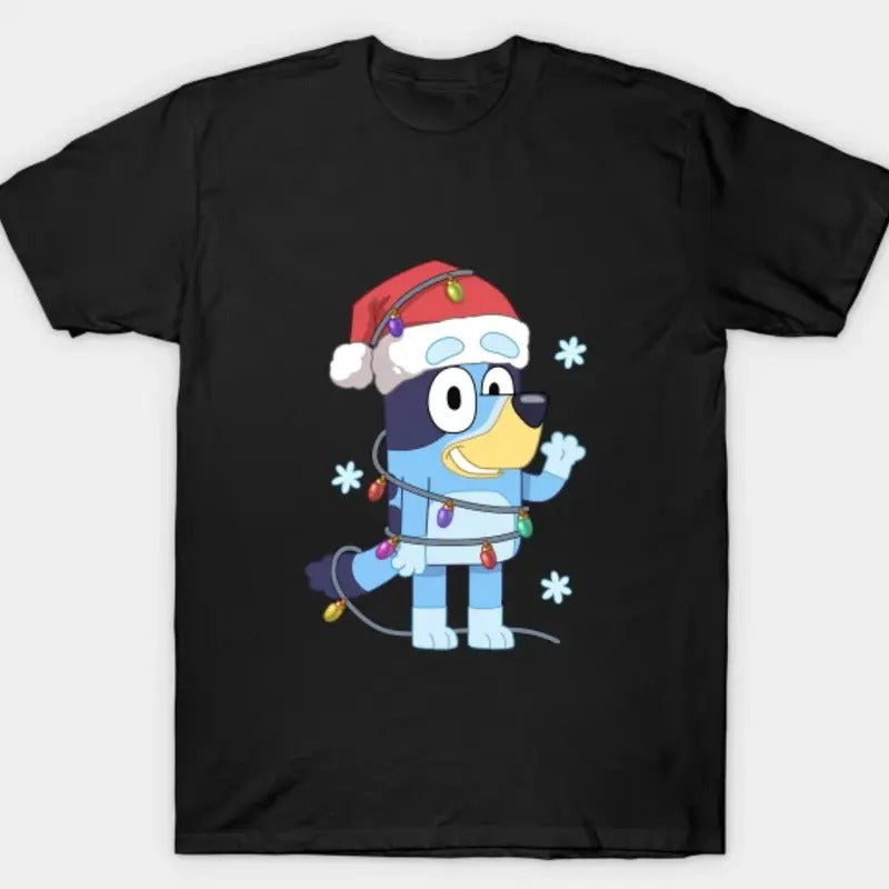 Christmas Blueyyyy Dad And Funny Family Merry Christmas T-Shirts, Hoodie, Sweatshirt | GrindPrints.com