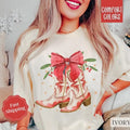 Christmas Boots Shirt Holiday Tshirt,  Country Christmas Tee, Women's Holiday Tee Hoodie, Sweatshirt | GrindPrints.com