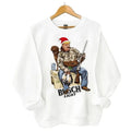 Christmas Busch Light Tr4mp Hunting Ducks Sweatshirt, Xmas Tr4mp Santa Claus Sweatshirt Classic Cotton T-Shirts, Hoodie