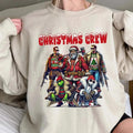 Christmas CREW Shirt, Christmas Movies Characters Shirt, Xmas Graphic Tee Hoodie, Sweatshirt | GrindPrints.com