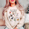 Christmas Cat Sweatshirt,12 Cats of Christmas,Meowy Christmas,Cat Sweater,Cat Lover Gift,Cozy Holiday Sweatshirt,...