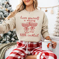 Christmas Cocktail Sweatshirt, Christmas Martini Sweatshirt, Christmas Drink Sweater, Cocktail Club, Espresso Martini...