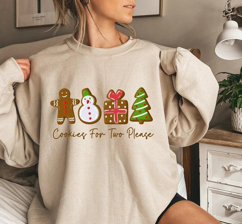 Cookies Two Please Pregnancy Announcement Pregnancy Reveal Maternity Shirt T-Shirts, Hoodie, Sweatshirt