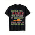 Christmas Deck The harrs Fra Ra Ra Funny Turkey T-Shirt, 100% Cotton, Gift for Men Women Dad Mom Friends, S-XXXL, Black...