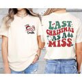 Christmas Engaged Shirt, Last Christmas As A Miss Sweatshirt, Bachelorette Bride Hoodie, Christmas Engagement Holiday...