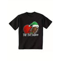 Christmas Football T-Shirt - 100% Cotton, Crew Neck, Short Sleeve, Festive Graphic Tee, Casual Fit, All-Season Comfort,...