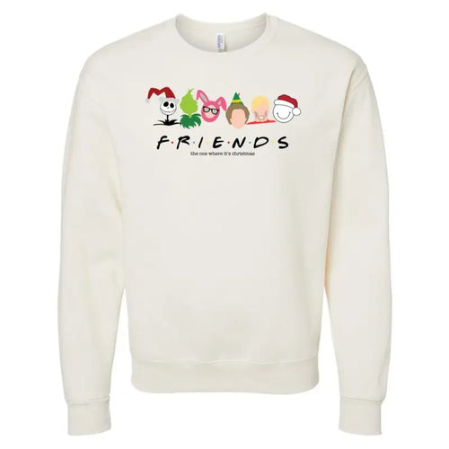 'Christmas Friends' Sweatshirt T-Shirts, Hoodie | GrindPrints.com
