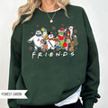 Christmas Friends Cartoon Sweater, Rudolph Friends Xmas Tee Shirt, Rudolph The Red Nosed Reindeer Shirt, Christmas Movies...