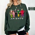 Christmas Friends Sweatshirt, Christmas Movie Watching Shirt, Funny Christmas Family Tee,  Xmas Gifts Hoodie