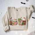 Christmas Funny Coffee lover Sweatshirt, Xmas Crewneck Sweatshirt, Family Sweatshirt, Christmas 2024 T-Shirts, Hoodie